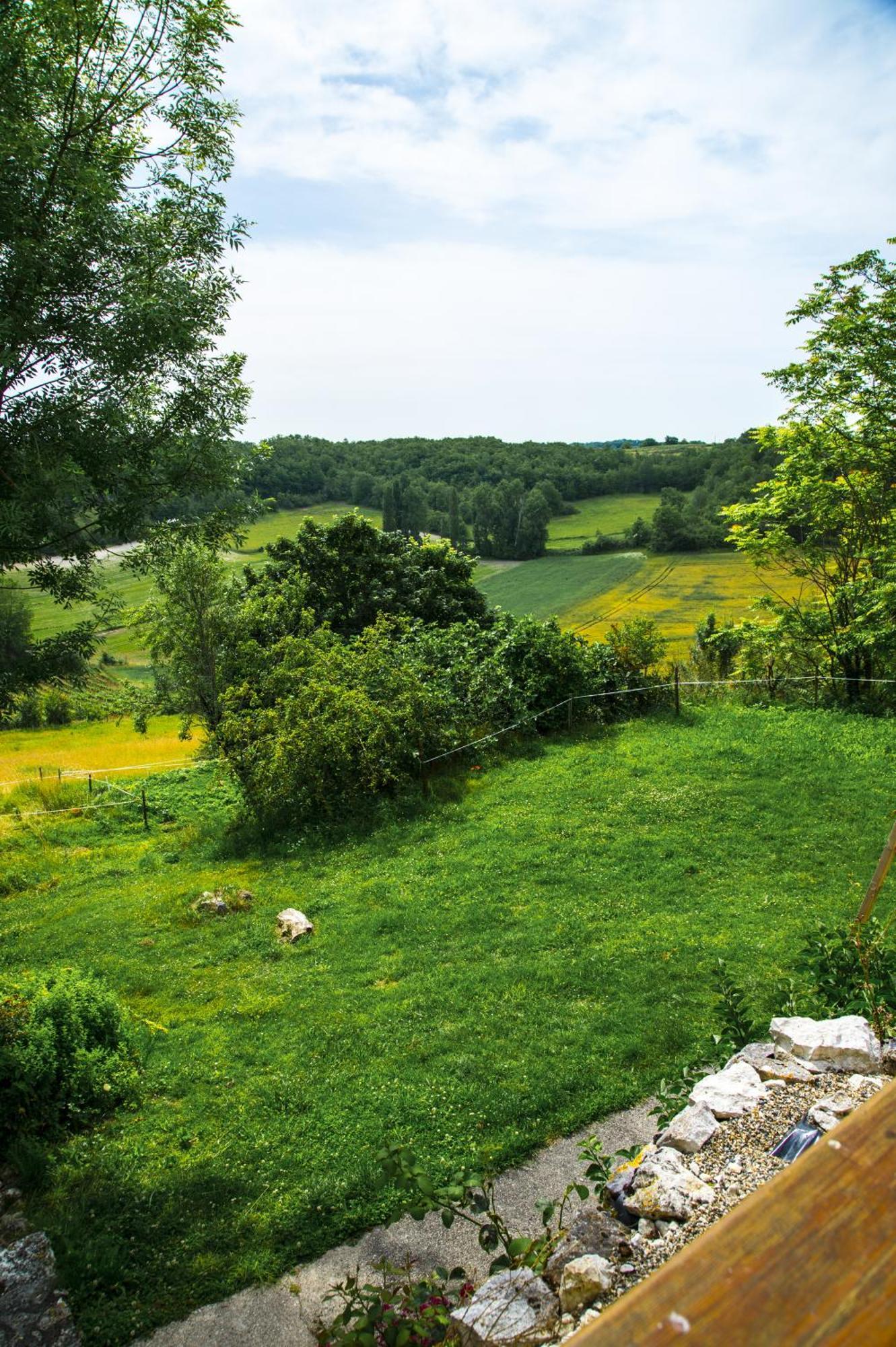 Le Mas Des Papillons Fargues  Exteriör bild